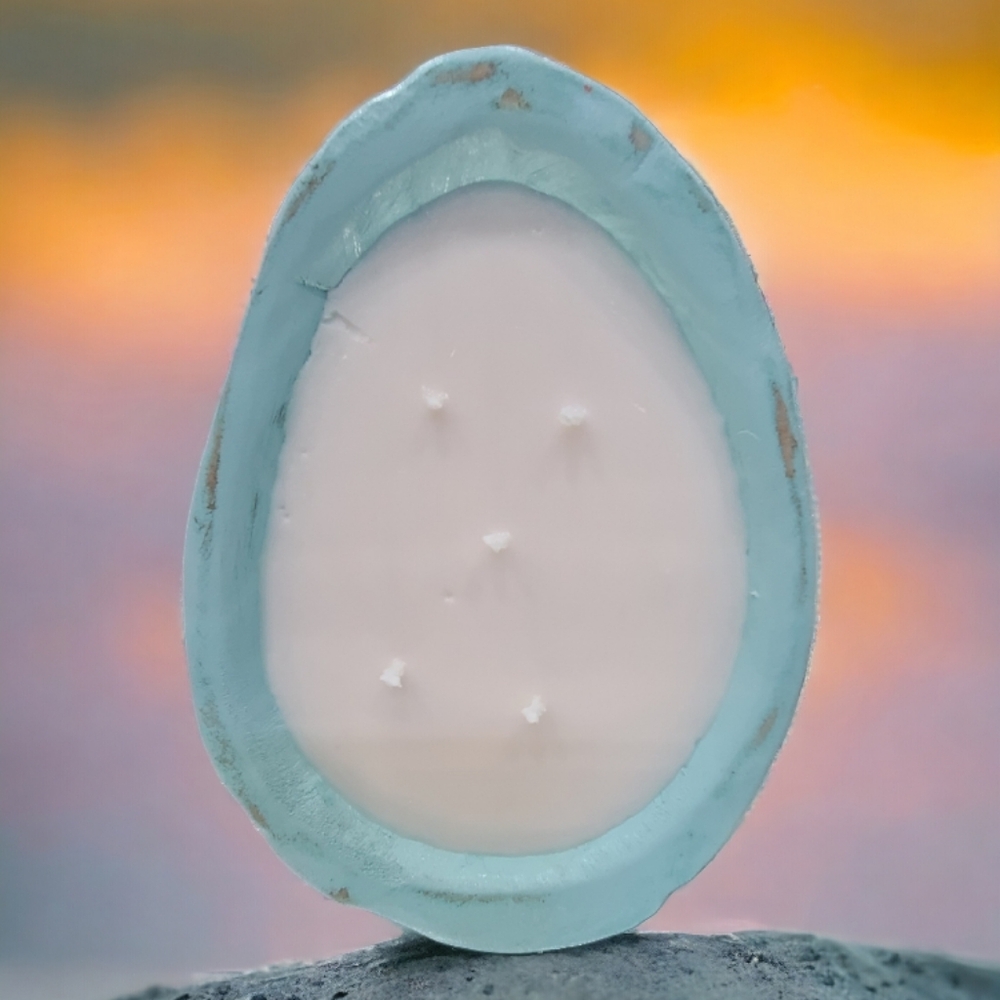 Hand Crafted Blue Oval Soap